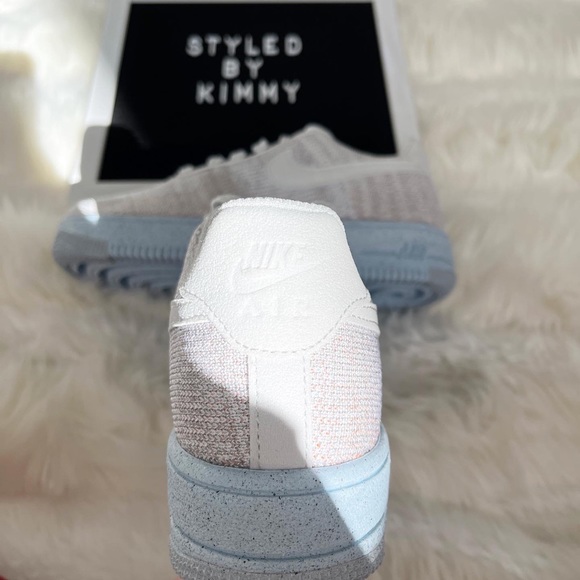 NIKE Air Force 1 Flyknit Sneakers Shoes New - Picture 4 of 8